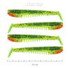 Nevis Impulse Shad 10cm 6,92gr 4pcs Green-Orange Flitter Plastic bait