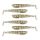 Nevis Impulse Shad 6,3cm 1,77gr 6db/cs Gold Flitter Plastic bait