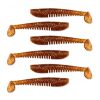 Nevis Impulse Shad 6,3cm 1,77gr 6db/cs Brown Flitter Plastic bait
