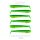 Nevis Impulse Shad 6,3cm 1,77gr 6pcs/cs Green Flitter Plastic bait
