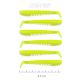 Nevis Impulse Shad 6,3cm 1,77gr 6pcs Fluo Green Plastic bait
