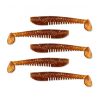 Nevis Impulse Shad 7,5cm 3,05gr 5db/cs Brown Flitter Plastic bait