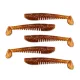 Nevis Impulse Shad 7,5cm 3,05gr 5pcs/pack Brown Glitter Plastic lure