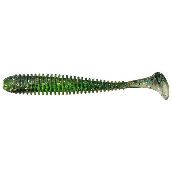 Nevis Vantage Longer 7,5cm 1,9gr 6db/cs Green Flitter Plastic lures