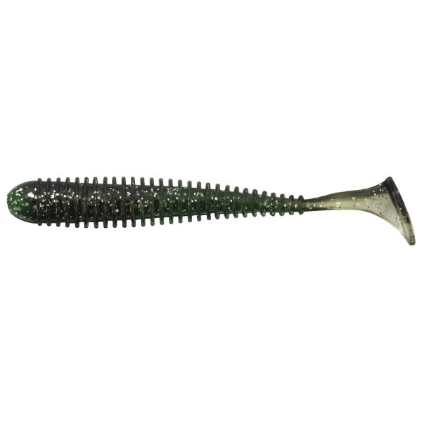 Nevis Vantage Longer 7,5cm 1,9gr 6db/cs Dark Green Flitter Plastic lures