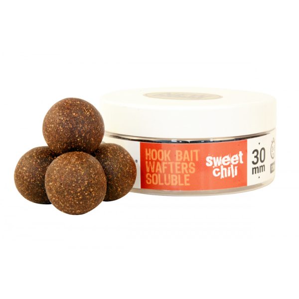 The Big One Hook Bait Wafters Soluble Sweet Chilli 30mm Bait Wafers