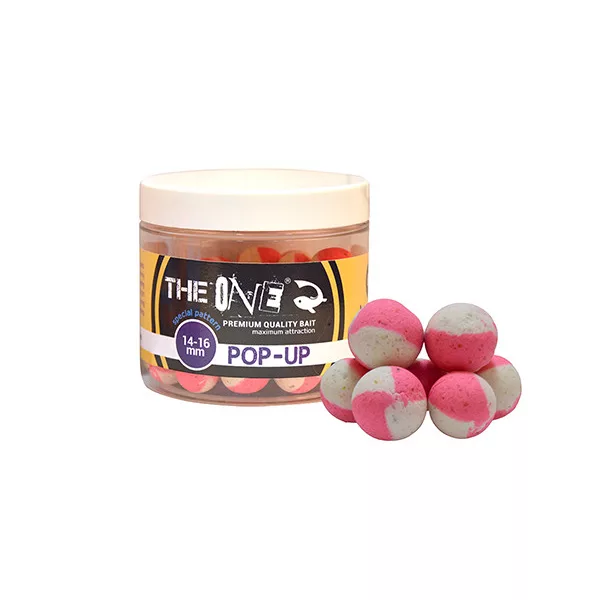 The One Pop Up Lemon Fish Garlic Pink-White 14-16mm Pop Up 60gr