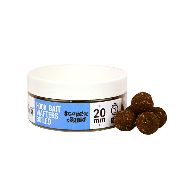 The Big One Hook Bait Wafters Boilie Mango-Butyric Acid 20mm Cooked Bait Boilie 150gr