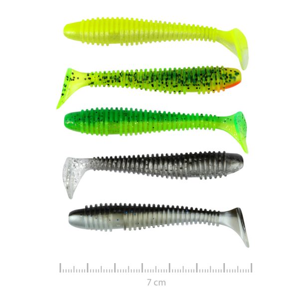 Nevis Vantage Swinger 7cm 2,96gr 5db/cs 5colour Plastic bait