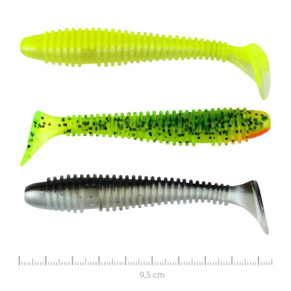 Nevis Vantage Swinger 9,5cm 7,18gr 3db/cs 3 colours Plastic bait