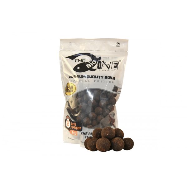 The Big One Boilie Krill&Pepper 20mm 1kg Feeding Boilie