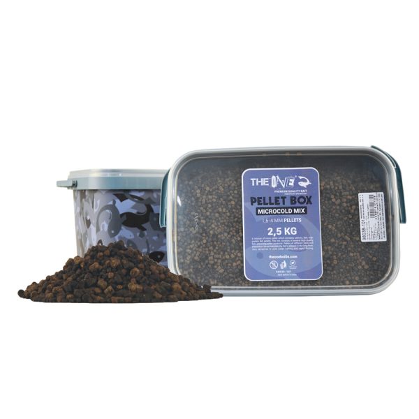 The One Pellet Box Microcold Mix 2,5 kg + Bucket