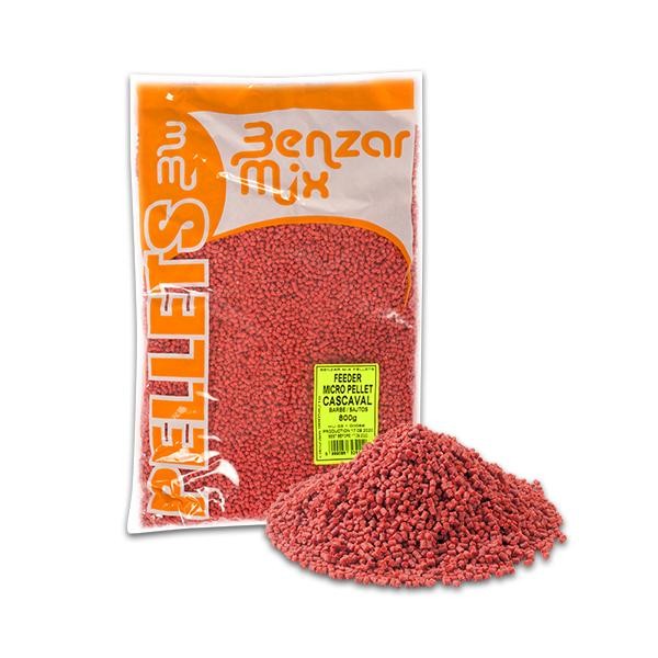 Benzar Mix Micropellet Feeder 800G Strawberry 1.5Mm