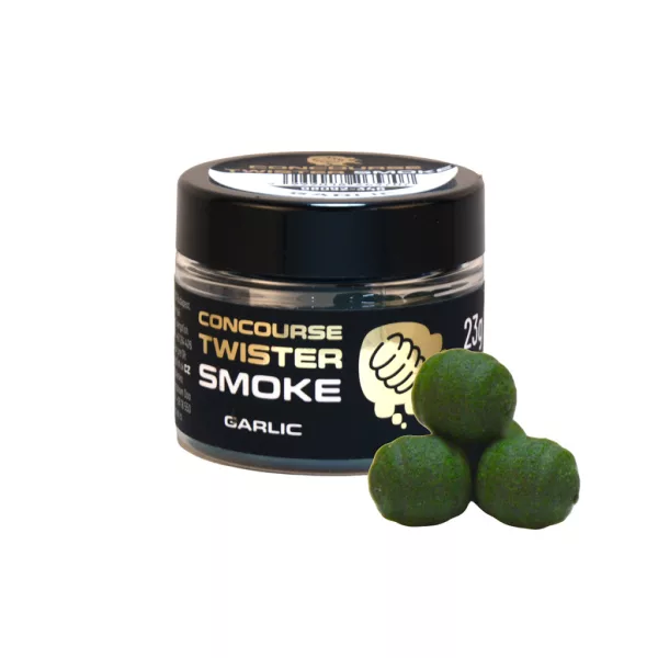 Benzár Concourse Twister Smoke Garlic 8mm Hookbait 23gr