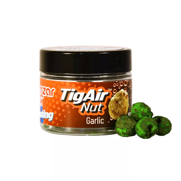 Benzár Mix TigAir Nut Floating Hookbait Garlic 15gr