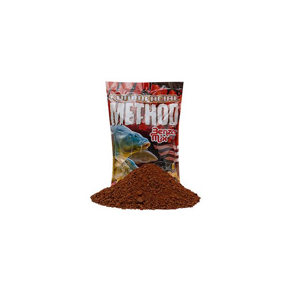 Benzar Mix Commercial Groundbait Red Krill Dark Red 800 Gr