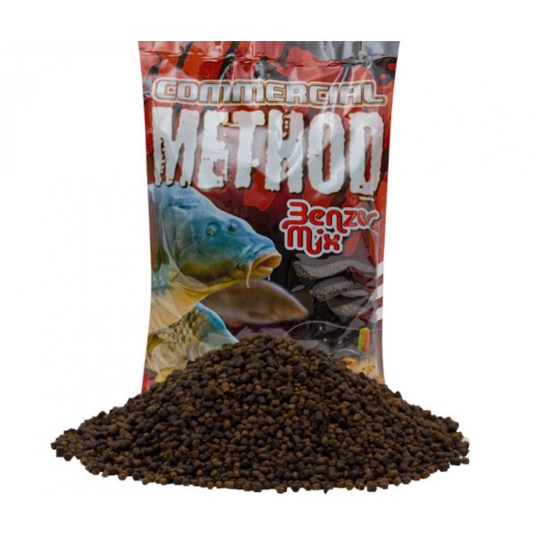 Benzar Mix Commercial Groundbait Black Halibut Black 800 Gr