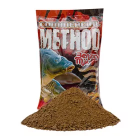   BENZAR MIX COMMERCIAL GROUNDBAIT SCOPEX&FISH DARK BROWN 800gr - Fishmeal