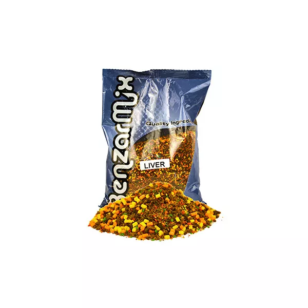 Benzár Mix Crushed PVA Bag Mix Liver Groundbait 800gr