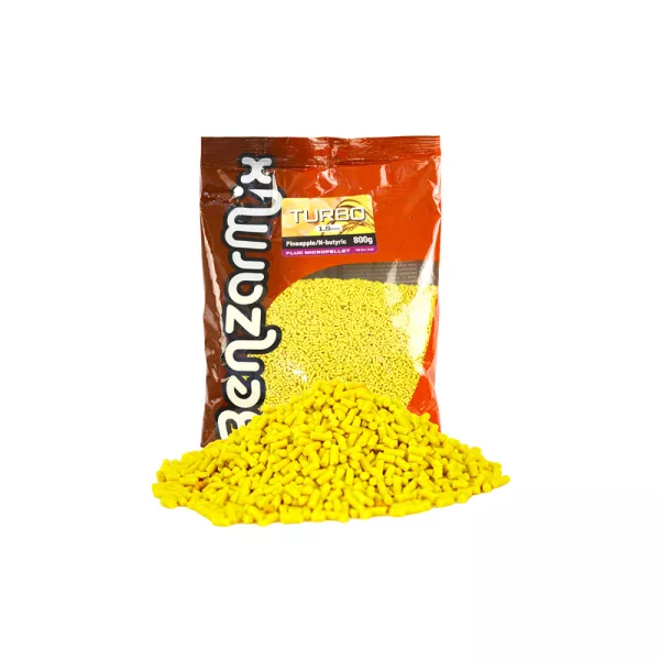 Benzár Mix Fluo Turbo Pellet Pineapple- Butyric acid 1,5mm 800g