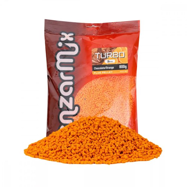 Benzar Fluo Turbo Pellet Chocolate-Orange 3 Mm