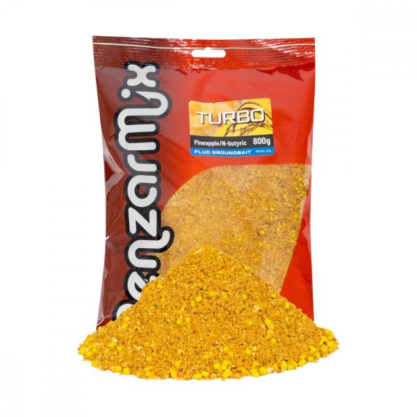 Benzar Fluo Turbo Groundbait Pineapple-Bytric 800G