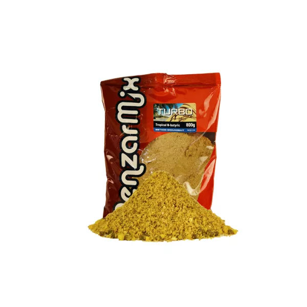 Benzár Turbo Method Groundbait Tropical-Butyric Acid 800gr