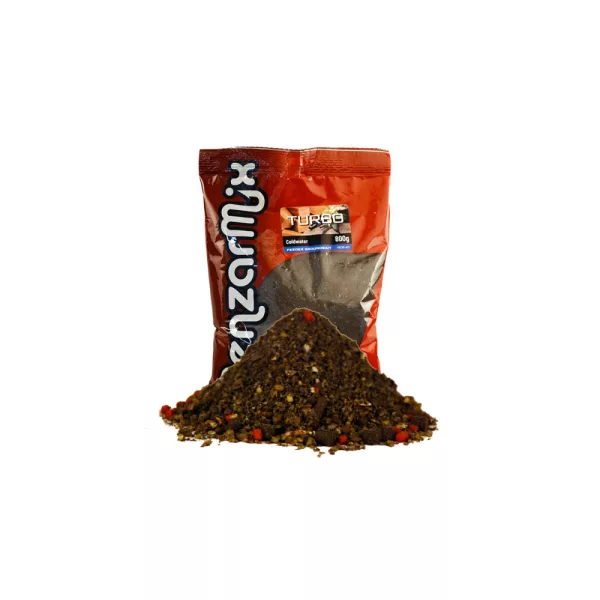 Benzár Turbo Feeder Groundbait Coldwater Caramel-Vanilla 800gr