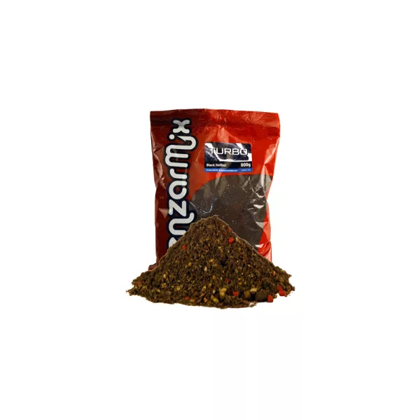 Benzár Turbo Feeder Groundbait Black Halibut 800gr