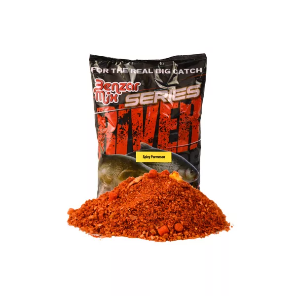 Benzár Mix River Series Spicy Cheese Groundbait 1kg