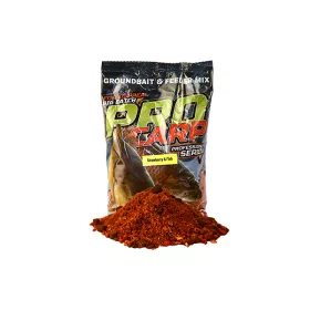 Benzár Pro Carp Strawberry-Fish Groundbait 1kg