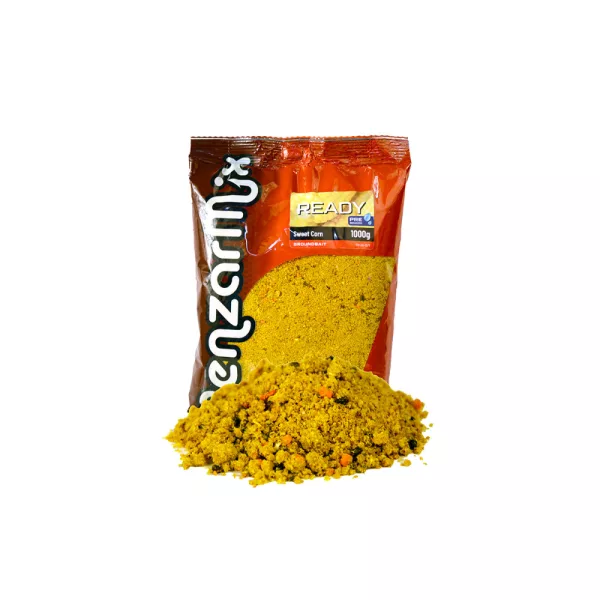 Benzár Mix Ready Carp Groundbait Sweetcorn Pre-Mixed Groundbait 1kg