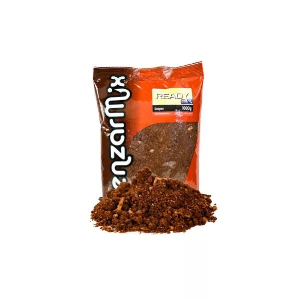 Benzár Mix Ready Carp Groundbait Scopex Pre-Mixed Groundbait 1kg