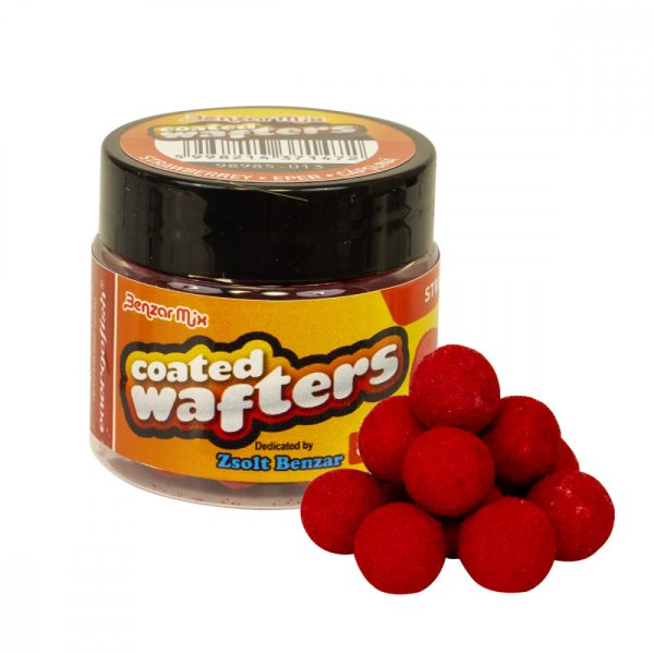Benzar Coated Wafers 8Mm Strawberry 30Ml Red