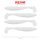 Reiva Zander Power Shad 10cm 7,05gr 4pcs/cs (White) Plastic bait
