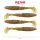 Reiva Zander Power Shad 10cm 7.05gr 4pcs/pack (Brown Glitter) Plastic lure