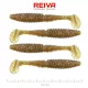 Reiva Zander Power Shad 10cm 7.05gr 4pcs/pack (Brown Glitter) Plastic lure