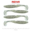 Reiva Zander Power Shad 10cm 7,05gr 4db/cs (Silver Flitter) Plastic bait