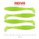 Reiva Zander Power Shad 10cm 7,05gr 4db/cs (Fluo Green Flitter I.) Plastic bait