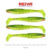 Reiva Zander Power Shad 10cm 7,05gr 4db/cs (Green-Orange Flitter) Plastic bait