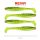 Reiva Zander Power Shad 10cm 7,05gr 4db/cs (Green-Orange Flitter) Plastic bait