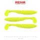 Reiva Zander Power Shad Lemonade 12,5cm Plastic Lure 3db