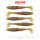 Reiva Zander Power Shad 8cm 3,18gr 5db/cs (Brown Flitter) Plastic bait