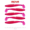 Reiva Zander Power Shad 8cm 3.18gr 5pcs/pack (Pink Flitter) Plastic bait