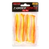 Reiva Zander Power Shad Shiny Orange 8cm Plastic Bait 4pcs
