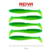 Reiva Zander Power Shad 8cm 3.18gr 5pcs/pack (Green Flitter) Plastic bait