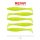 Reiva Zander Power Shad 8cm 3,18gr 5db/cs (Fluo Green) Plastic bait
