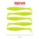 Reiva Zander Power Shad 8cm 3,18gr 5db/cs (Fluo Green) Plastic bait