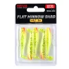 Reiva Flat Minnow Shad Watermelon 5cm 1,3gr Plastic Lure 5pcs