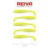 Reiva Flat Minnow Shad Flash Lemonade 5cm 1,3gr Plastic Lure 5pcs